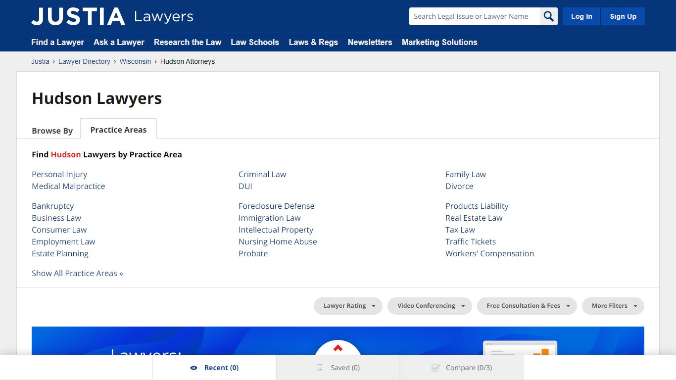 Hudson Lawyers - Compare Top Attorneys in Hudson, Wisconsin - Justia